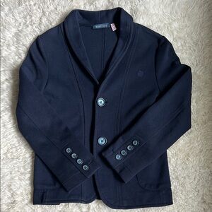 Nebbati Boys Navy Blazer with Button Details 8 Yrs